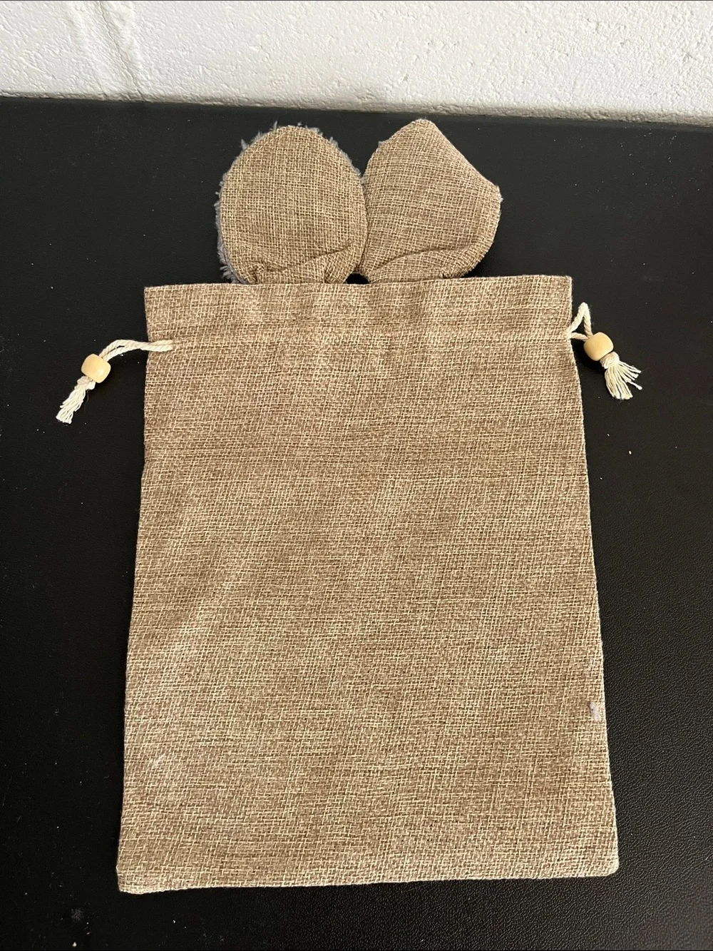 Burlap Style Bunny Drawstring Gift Bags - Bag 8x10”-NWOT- Multiple Available